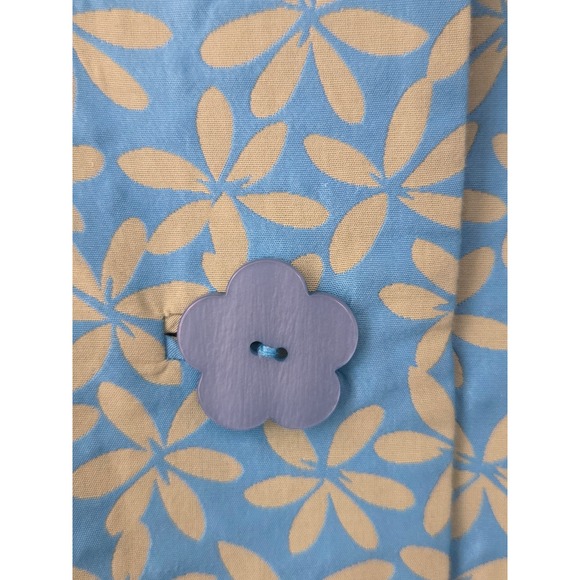 Context 2 pc Skirt Suit Silk Cotton Size 10 Green Yellow Floral NWT $258 - Picture 4 of 16